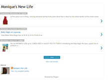 Tablet Screenshot of moniquesnewlife.blogspot.com