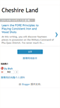 Mobile Screenshot of cheshire-land.blogspot.com