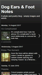 Mobile Screenshot of dogearsandfootnotes.blogspot.com