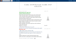 Desktop Screenshot of caramendownloadgamepspgratis.blogspot.com