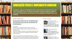 Desktop Screenshot of educacaofisicaemquestao.blogspot.com