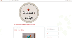 Desktop Screenshot of bucciascake.blogspot.com