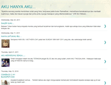 Tablet Screenshot of cintaunggu.blogspot.com