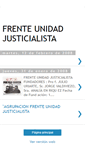 Mobile Screenshot of frenteunidadjusticialista.blogspot.com