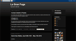 Desktop Screenshot of granfuga.blogspot.com