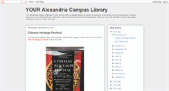 Desktop Screenshot of alexandrialibrary.blogspot.com