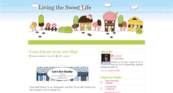 Desktop Screenshot of living-a-sweet-life.blogspot.com