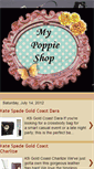 Mobile Screenshot of mypoppieshop.blogspot.com