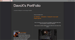 Desktop Screenshot of davoxrealms.blogspot.com