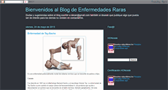 Desktop Screenshot of enfermedades-raras-sk.blogspot.com