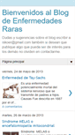 Mobile Screenshot of enfermedades-raras-sk.blogspot.com