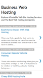 Mobile Screenshot of free-business-hosting-and-websites.blogspot.com