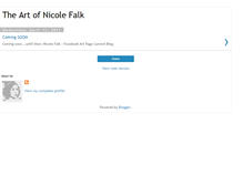 Tablet Screenshot of nicolefalk.blogspot.com