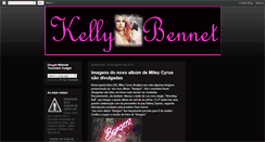 Desktop Screenshot of kellybennet.blogspot.com
