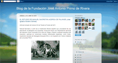 Desktop Screenshot of fundacionjoseantonio.blogspot.com