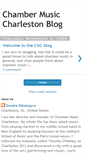 Mobile Screenshot of chambermusiccharleston.blogspot.com