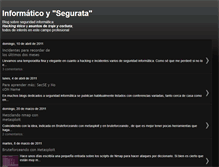 Tablet Screenshot of informaticoysegurata.blogspot.com