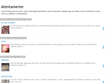 Tablet Screenshot of muy-atentamente.blogspot.com
