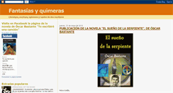 Desktop Screenshot of fantasiasyquimeras.blogspot.com