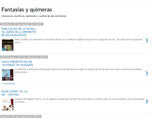 Tablet Screenshot of fantasiasyquimeras.blogspot.com