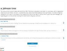 Tablet Screenshot of ajohnsontree.blogspot.com