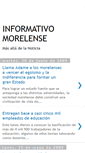 Mobile Screenshot of informativomorelense.blogspot.com