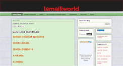 Desktop Screenshot of ismailiworld.blogspot.com