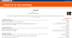 Desktop Screenshot of fromfittofatandback.blogspot.com