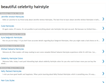 Tablet Screenshot of beautifulcelebrityhairstyle.blogspot.com