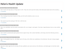 Tablet Screenshot of helenshealthupdate.blogspot.com