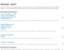 Tablet Screenshot of akosiyol.blogspot.com
