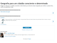 Tablet Screenshot of joaoelibiogeografia.blogspot.com
