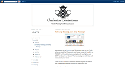 Desktop Screenshot of charlestoncelebrations.blogspot.com