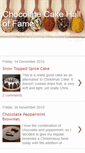Mobile Screenshot of chocolatecakehalloffame.blogspot.com