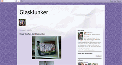 Desktop Screenshot of glasklunker.blogspot.com