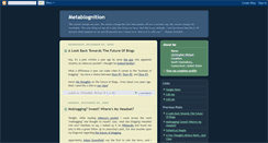 Desktop Screenshot of metablognition.blogspot.com