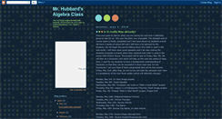 Desktop Screenshot of mrehubbard.blogspot.com