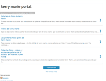 Tablet Screenshot of kerrymarieportal.blogspot.com