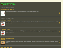 Tablet Screenshot of pratodivertido.blogspot.com