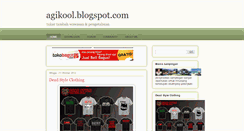 Desktop Screenshot of agikool.blogspot.com