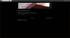Desktop Screenshot of cyrillemazet.blogspot.com
