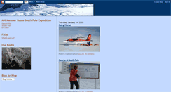 Desktop Screenshot of animessnerroutesouthpoleexpedition.blogspot.com