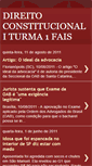 Mobile Screenshot of direitoconstitucional-turma1-fais.blogspot.com
