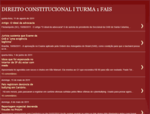 Tablet Screenshot of direitoconstitucional-turma1-fais.blogspot.com