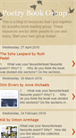 Mobile Screenshot of poetrybookgroup.blogspot.com
