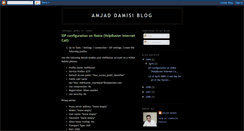 Desktop Screenshot of damisi.blogspot.com