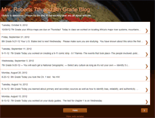 Tablet Screenshot of mrsroberts7thand8thgradeblog.blogspot.com