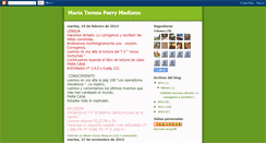 Desktop Screenshot of mteresaperry.blogspot.com