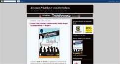 Desktop Screenshot of jovenestransformandociudad.blogspot.com