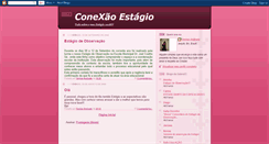 Desktop Screenshot of conexaoestagio.blogspot.com